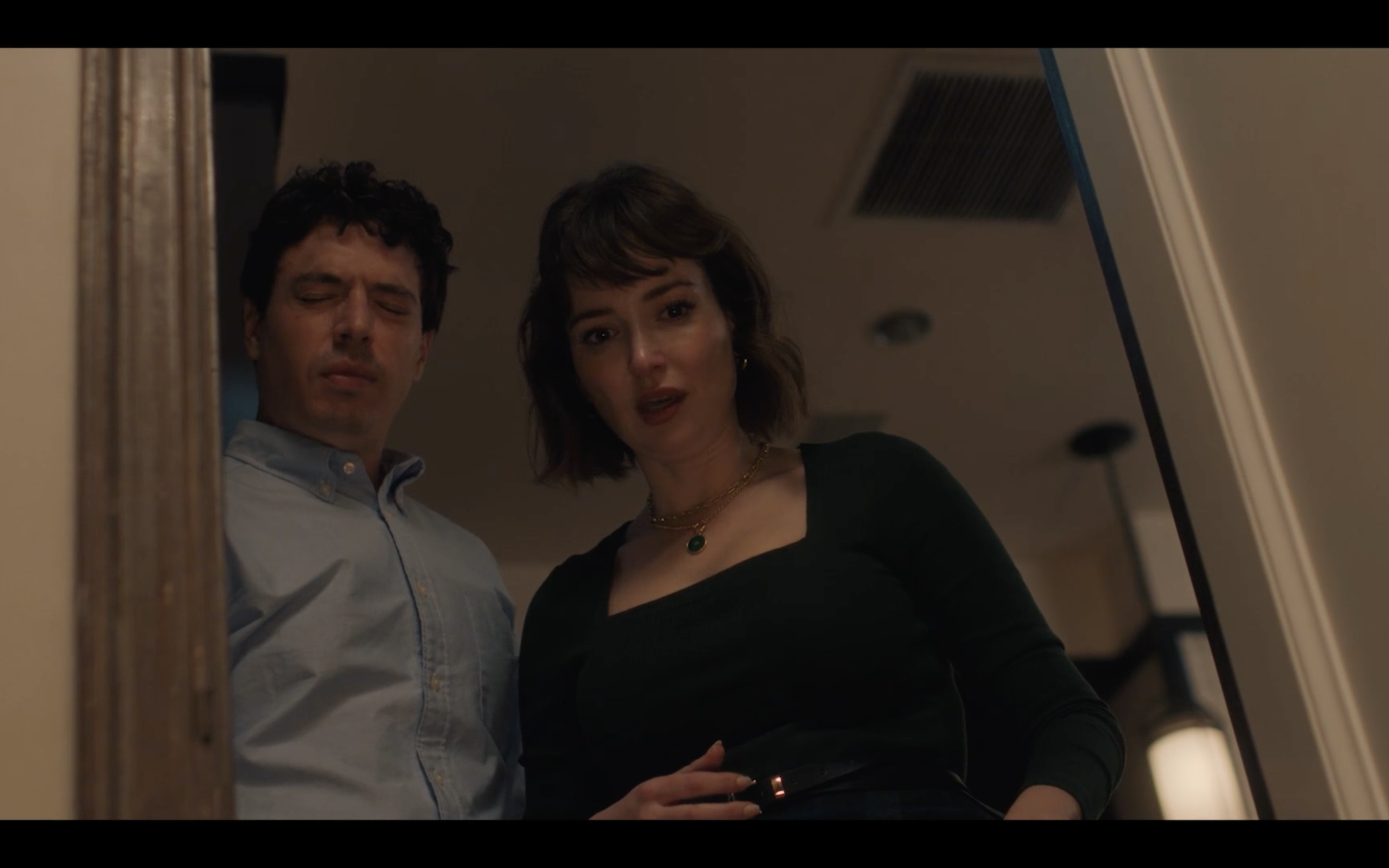 Dramatic family scene